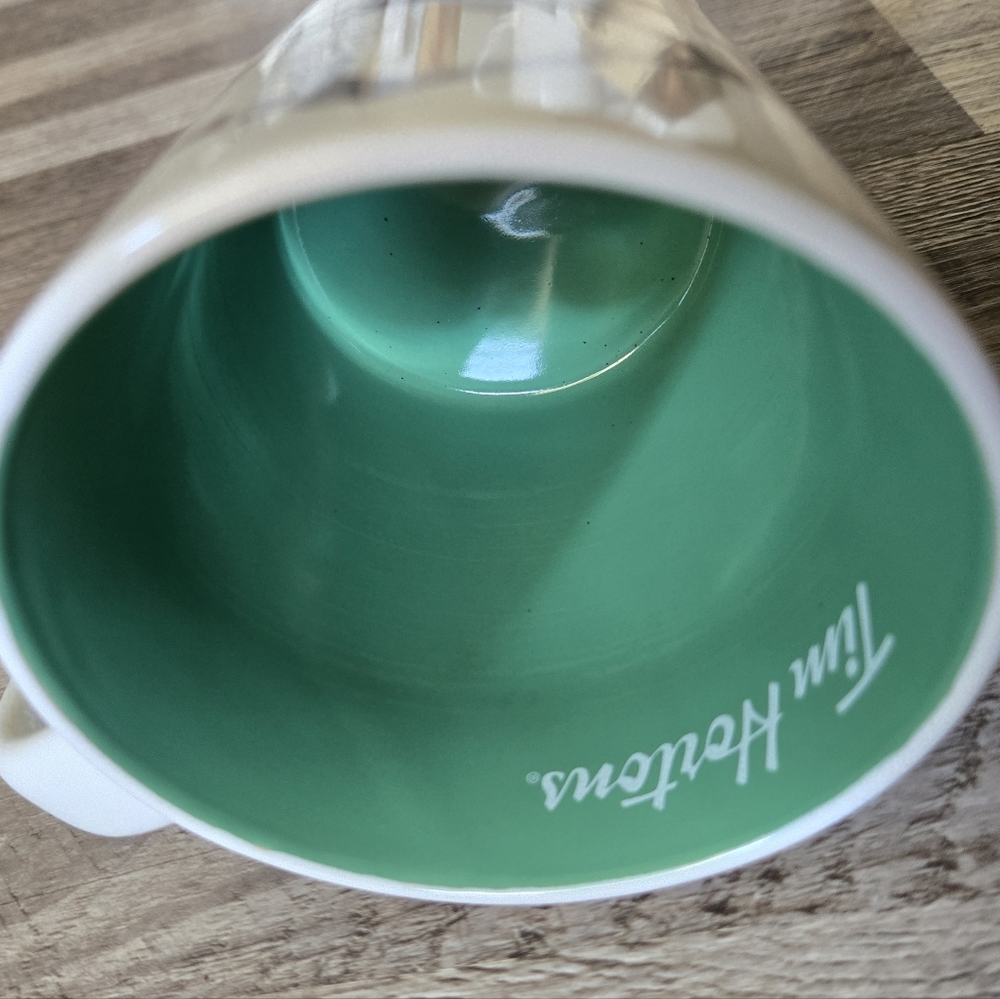 Tim Hortons Coffee Mug 2018 Limited Edition Canoe Mountain Lake Scenic 15oz - Picture 7 of 7